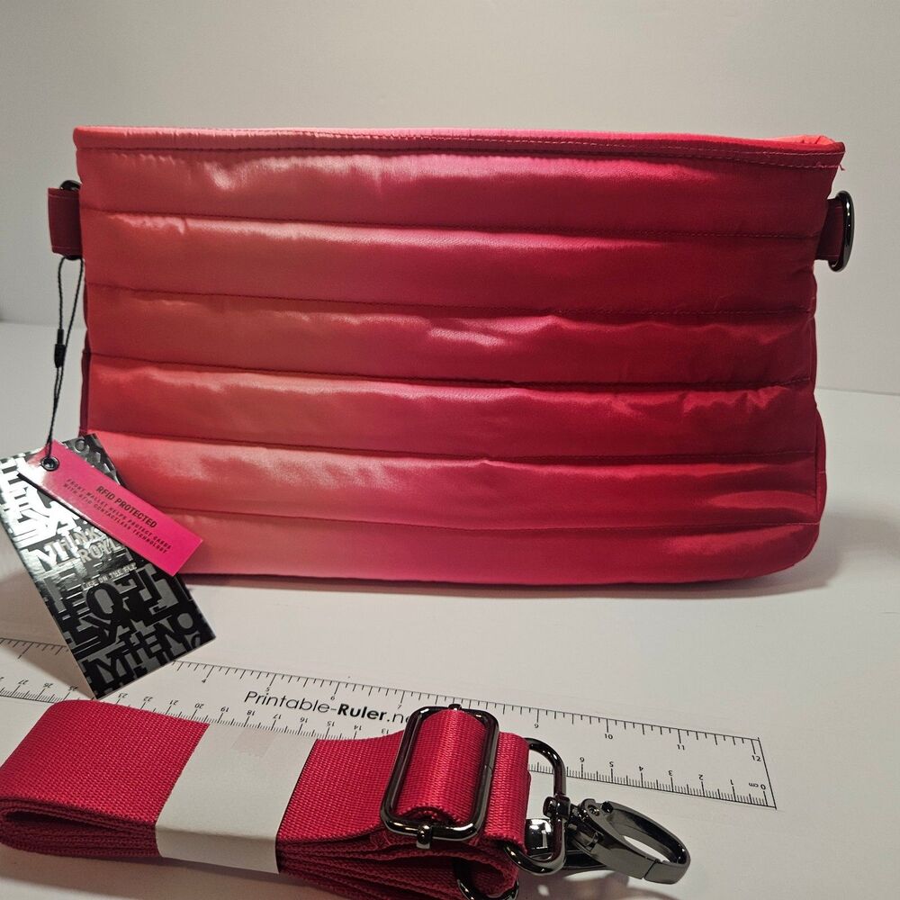 Think Royln Pink Quilted Crossbody Bag – RFID – NEW
